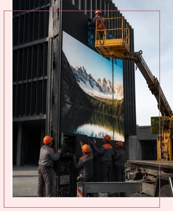 Размещение DOOH рекламы в Моршанске на цифровых экранах